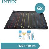 Intex - Zwembad verwarming - 6x Solarmat & WAYS Reparatieset en Teststrips