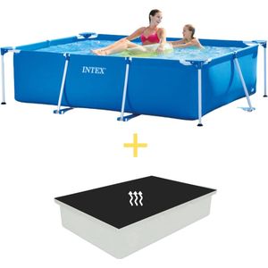 Zwembad - Frame Pool - 220 x 150 x 60 cm - Inclusief Solarzeil