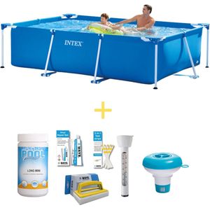 Zwembad - Frame Pool - 260 x 160 x 65 cm - Inclusief WAYS Onderhoudspakket