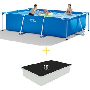 Zwembad - Frame Pool - 300 x 200 x 75 cm - Inclusief Solarzeil