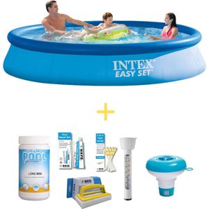 Zwembad - Easy Set - 366 x 76 cm - Inclusief WAYS Onderhoudspakket
