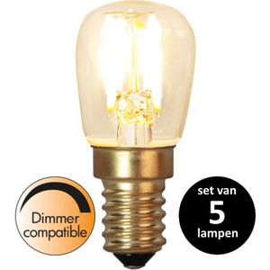 KogelLamp - E14 - 1.4W - dimbaar - set van 5