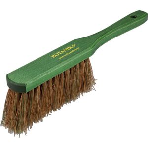 Kokoshaar harde stoffer/handveger groen voor buiten - Schoonmaakartikelen/Tuingereedschap