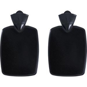 Kruik - Zwart - Kunststof - 1,8 Liter - 29 x 18 x 5 cm