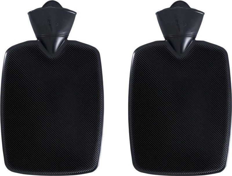 Kruik - Zwart - Kunststof - 1,8 Liter - 29 x 18 x 5 cm