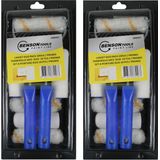 Benson - Schilderset - Multi - Kunststof - 3x Lakroller/Schuimroller met Verfbak en Beugel