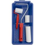 Lakroller Schilderset - 3 Stuks - 5 en 10 cm - Extra Fijn - Met Verfbak en Beugel