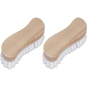 Buemag - Schrobborstels - Multi - Hout - Set van 2
