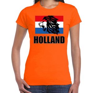 Bellatio Decorations - T-shirt - Oranje - Katoen
