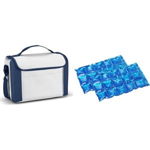 RosyFate Set van 3 koelaccu's, mini van elk 150 ml, koelelementen voor koeltas of koelbox, tot 12 uur koelpack, koelelementen voor de koelbox of koeltas, koelaccu voor de broodtrommel
