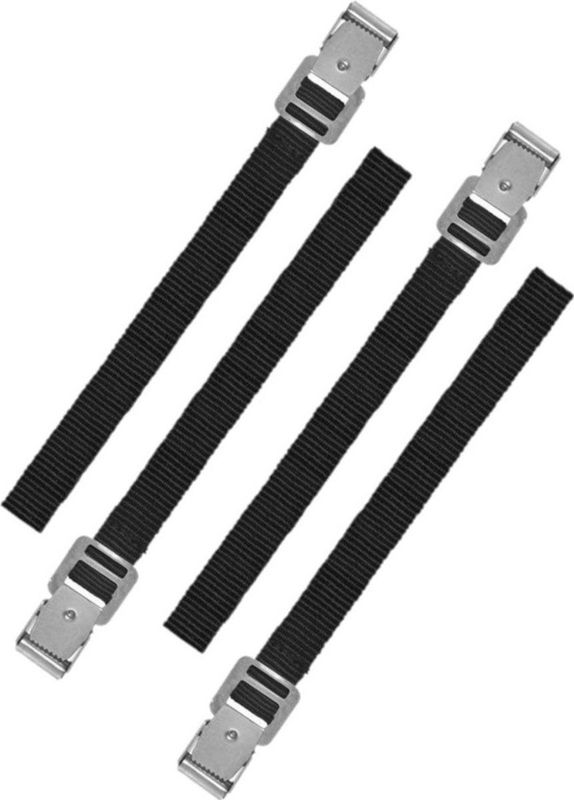 ProPlus - Spanbanden - Zwart - Kunststof - Set van 8x 30 cm