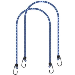 Bagagespin/snelbinders set van 4x stuks met haken 150 cm - elastisch - voor fiets/motor/aanhanger