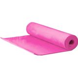 Yogamat/fitness mat roze 183 x 60 x 1 cm - Sportmat/pilatesmat - Thuis sporten