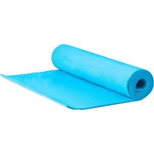 Yogamat/fitness mat blauw 183 x 60 x 1 cm - Sportmat/pilatesmat - Thuis sporten