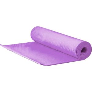 Yogamat/fitness mat paars 183 x 60 x 1 cm - Sportmat/pilatesmat - Thuis sporten