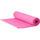 Yogamat/fitness mat roze 173 x 60 x 0.6 cm - Sportmat/pilatesmat - Thuis sporten