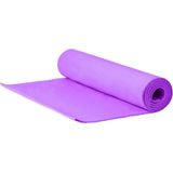 Yogamat/fitness mat paars 173 x 60 x 0.6 cm - Sportmat/pilatesmat - Thuis sporten