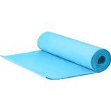 Yogamat/fitness mat blauw 180 x 51 x 1 cm - Sportmat/pilatesmat - Thuis sporten