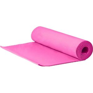 Yogamat/fitness mat roze 180 x 51 x 1 cm - Sportmat/pilatesmat - Thuis sporten