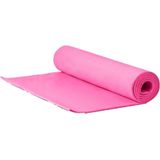 Yogamat/fitness mat roze 180 x 50 x 0.5 cm
