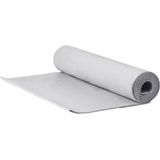 Yogamat/fitness mat grijs 173 x 60 x 0.6 cm - Sportmat/pilatesmat - Thuis sporten