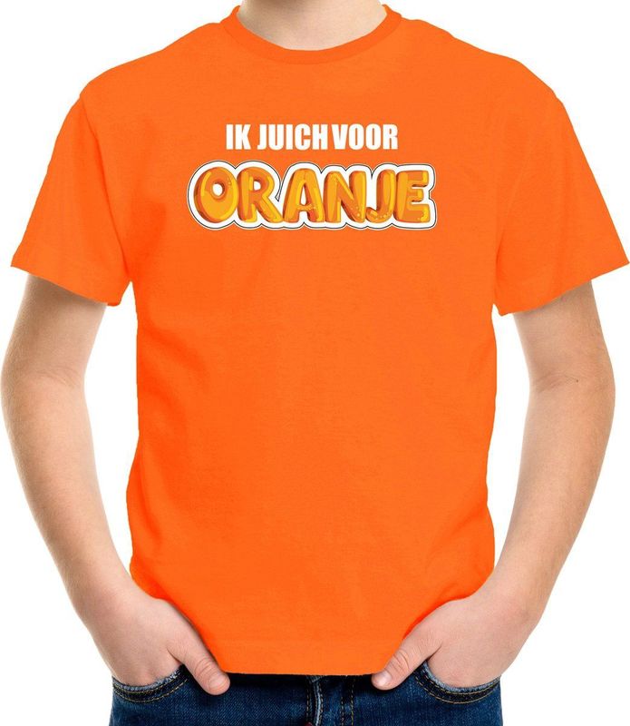 Bellatio Decorations - T-shirt - Oranje - Katoen