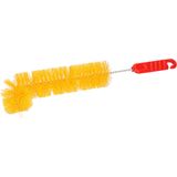 Buemag - Radiatorborstel - Rood - Kunststof - L-vorm - 36 cm