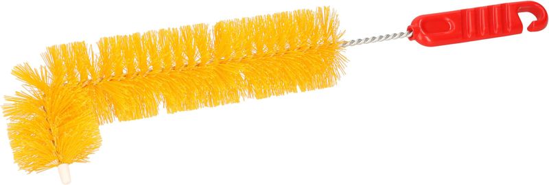 Buemag - Radiatorborstel - Rood - Kunststof - L-vorm - 36 cm