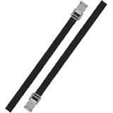 ProPlus - Spanbanden - Zwart - Kunststof - Set van 10 stuks