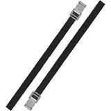 Proplus - Voordeelset Spanbanden - 8x Stuks - 50/75/100 cm - Metalen Gespen