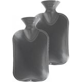 Kruik - Grijs - Kunststof - 2 Stuks - Inhoud 2 Liter