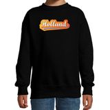 Bellatio Decorations - Fan Sweater - Zwart - Katoen - Nederland