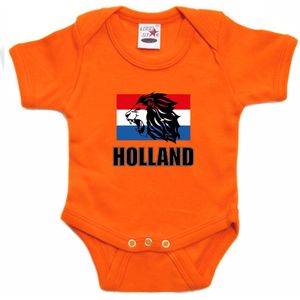Bellatio Decorations - Romper - Oranje - Katoen