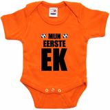 Bellatio Decorations - Romper - Oranje - Mijn Eerste EK - Holland / Nederland Supporter