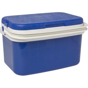 Koelbox donkerblauw 16 liter 42 x 29 x 26 cm incl. 2 koelelementen