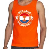 Bellatio Decorations - Tanktop - Oranje - Holland Kampioen met Beker - Nederland Supporter