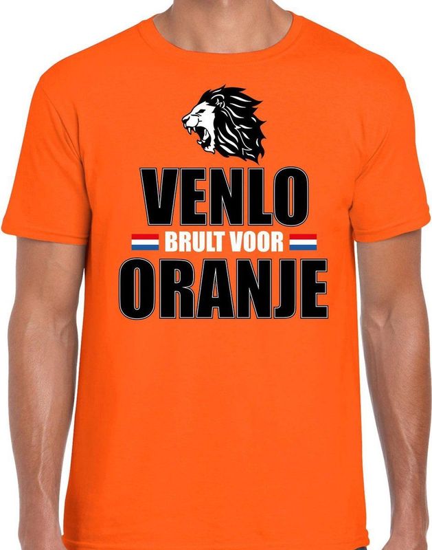 Kleding - T-shirt - Oranje - Katoen