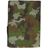 2x Stuks Groene Camouflage Afdekzeilen / Dekzeilen - 3 X 4 Meter - Dekkleed / Zeil - Legerprint