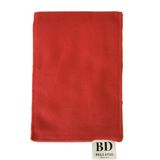 Rode fleece sjaal kind/ kinderen - Mooie warme kindersjaal rood voor jongens en meisjes