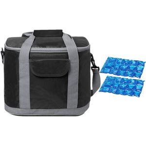 Koelaccu's voor koeltas, herbruikbaar, 3 stuks, 200 ml, koelaccu's voor koelbox, koeltas, koelpack, draagbaar, klein, voor picknick, vissen, reizen