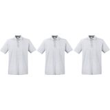 Fruit of the Loom poloshirt premium - lichtgrijs - heren - katoen - 180 grams