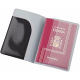 4x stuks paspoort houders zwart 13 cm - Reis documentenhouders paspoorthoezen