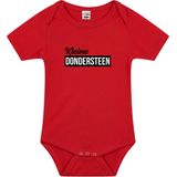 Kleine Dondersteen - Rompertje - Rood - Babykleding
