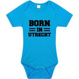 Born in Utrecht - Rompertje - Blauw - 100% Katoen