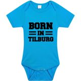 Born in Tilburg - Rompertje - Blauw - 100% Katoen - Kraamcadeau