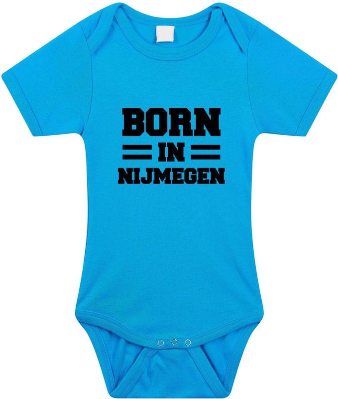 Bellatio Decorations - Rompertje - Blauw - 100% Katoen