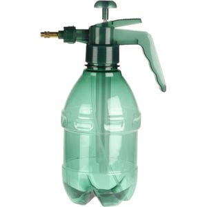 Pro Garden Plantenspuit met hoge druk sproeier - kunststof - 1.5 liter - groen - Waterverstuivers