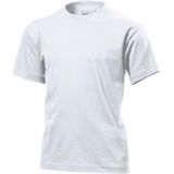 Stedman - Set van 5 - T-shirts - Wit - 100% Katoen, 150 Grams