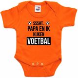 Holland - Romper - Oranje - Katoen - Sssht Kijken Voetbal