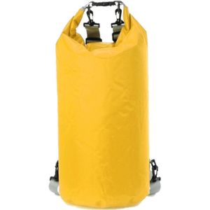Waterdichte duffel bag/plunjezak/dry bag 20 liter geel - Waterdichte reistassen